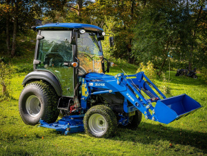 Traktori Solis 26 HST 4wd Lämpimällä ohjaamolla & etukuormaajalla 2