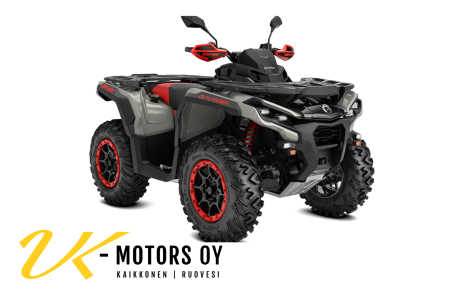 OUTLANDER X XC T 1000 ABS / CHALK GREY & CAN-AM RED / 2024 0003YRA00