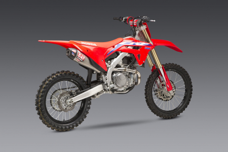 YOSHIMURA FULL SYSTEM HONDA CRF450R/RX 2021 RS-12 SS FULL EXHAUST, W/ 31-225850S320