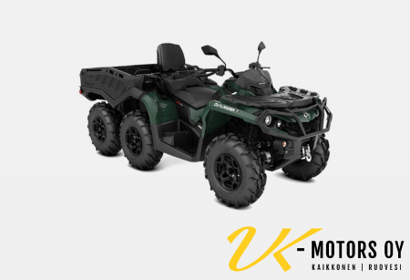 CAN-AM ATV OUTLANDER MAX 6X6 XU+ 650 GN TRNA 22 / TUNDRA GREEN / 2022 0004SNB00