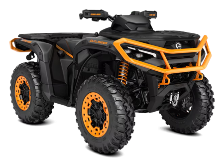 CAN-AM OUTLANDER XT-P T 1000R MINERAL GREY & ORANGE CRUSH 2025 0004HSD00