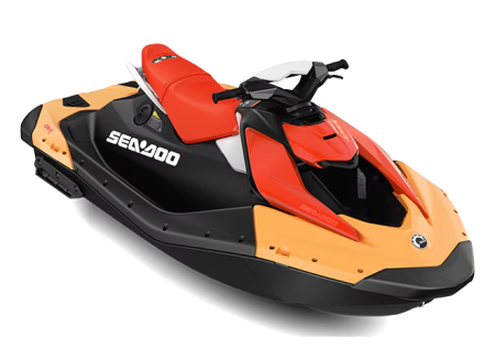 SEA-DOO SPARK 2UP 60 BASE SUNRISE ORANGE / DRAGON RED 2025 00061SB00