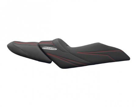 RIVA YAMAHA GP1800, 2015+ VXR SEAT COVER - BLACK/ RED STITCHING 101-3-0247