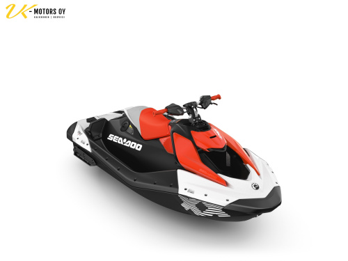 SEA-DOO SPARK TRIXX 90 WH 1UP IBR INT 26 / DRAGON RED -WHITE / 2026